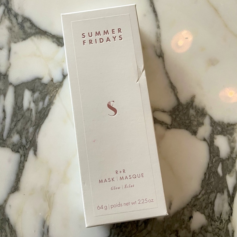 Summer Fridays R+R mask